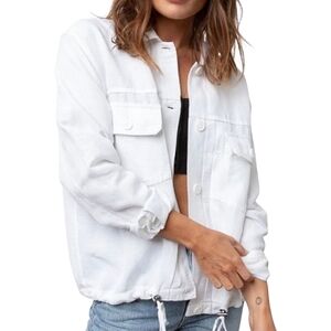 RAILS Morrison Linen Blend Bomber Jacket